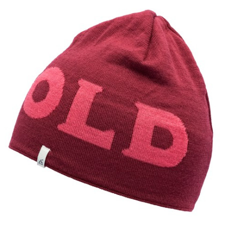 Шапка Devold Devold Logo Beanie червен/розов Beetroot