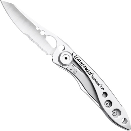 Сгъваем нож Leatherman HU Skeletool KBX сребърен Silver