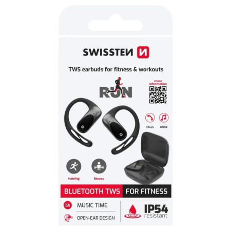 Безжични слушалки Swissten TWS earbuds for fitness & workouts