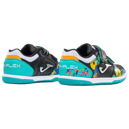 Детски обувки Joma Top Flex JR Black Indoor