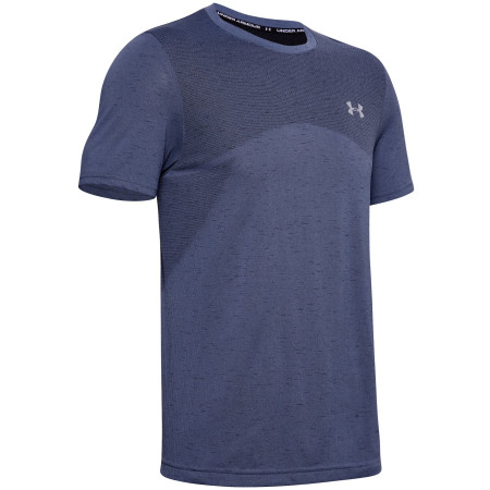 Мъжка тениска Under Armour Seamless Ss син BlueInk/ModGray