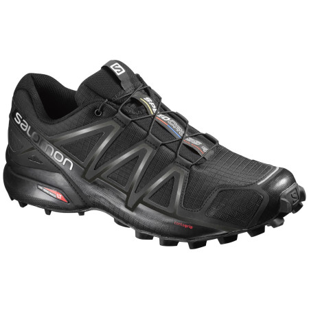 Мъжки обувки Salomon Speedcross 4 Wide (2019) черен Black/Black/BlackMetallic