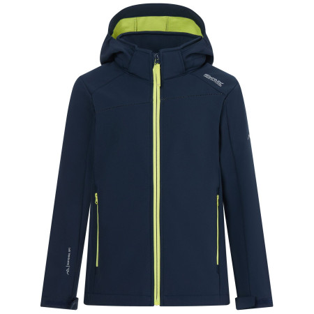 Детско софтшел яке Regatta Haydenbury Navy (Wild Lime) син/зелен Navy (Wild Lime)