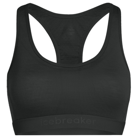 Сутиен Icebreaker W Mer 125 ZoneKnit Racerback Bra черен black