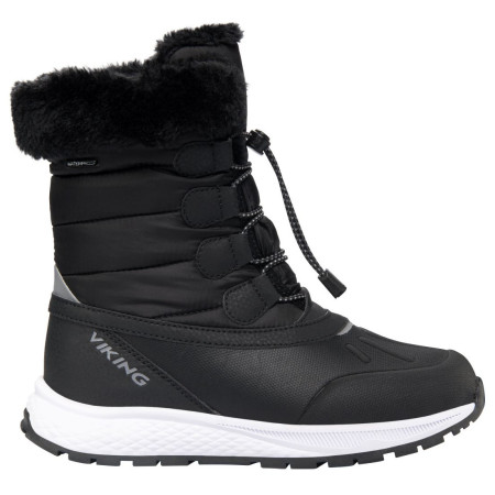 Детски зимни ботуши Viking Outdoor Footwear Equip Warm WP Zip Black/Granite черен/сив Black/Granite