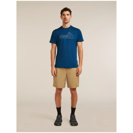 Функционална мъжка тениска Icebreaker Merino Blend 125 Cool-Lite™ Sphere SS Tee Beta