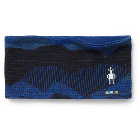 Лента за глава Smartwool THERMAL MERINO PATTERN REVERSIBLE HB тъмно син
