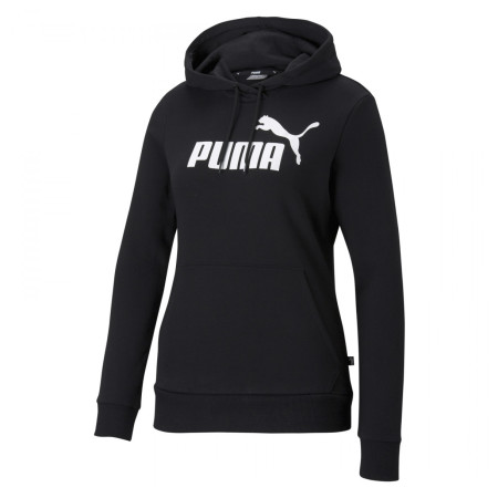 Дамски суичър Puma ESS Logo Hoodie TR черен