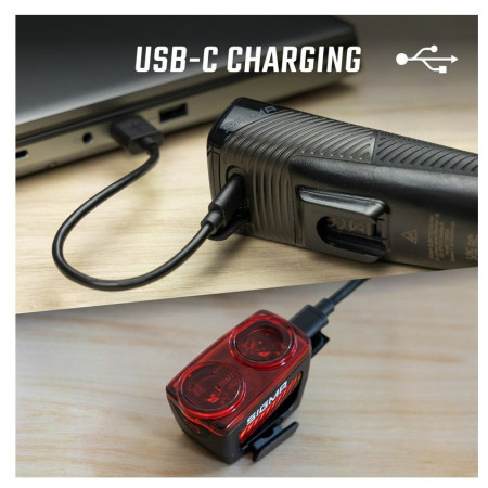 Комплект светлини Sigma Buster 1100 + Buster RL 150