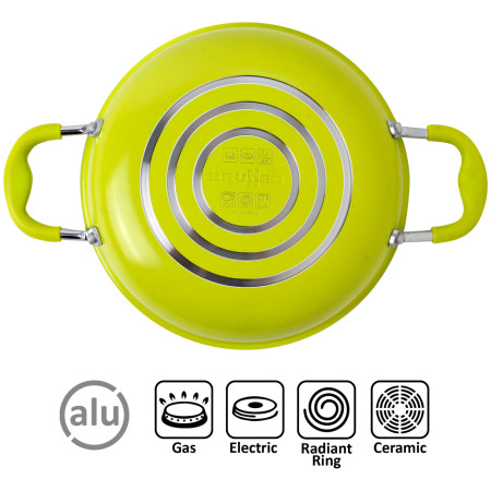 Комплект тенджери Brunner Popote Juniper 8+1 Ø 22 cm