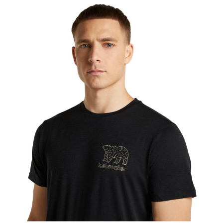 Функционална мъжка тениска Icebreaker M 150 Tech Lite SS Tee Forest Footsc