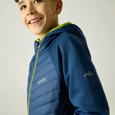 Детско яке Regatta Junior Andreson Hybrid Aviator Blue