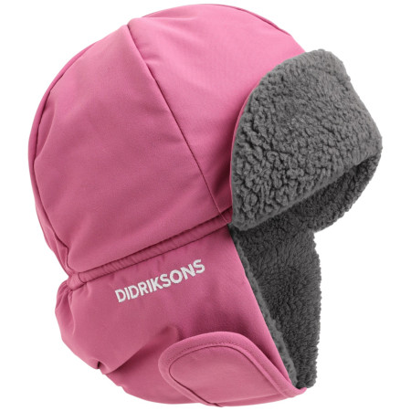 Детска шапка Didriksons Biggles Cap 7 светло розов Heather Pink