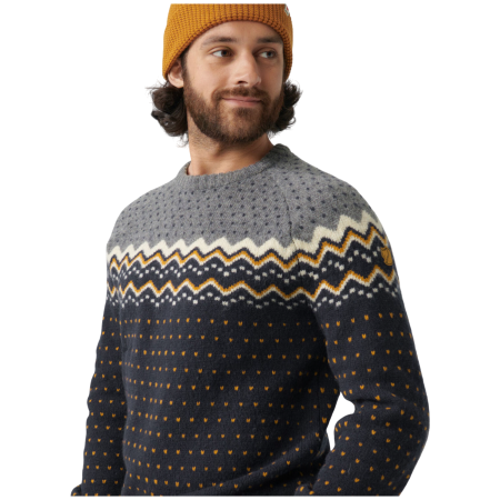 Мъжки пуловер Fjällräven Övik Knit Sweater M