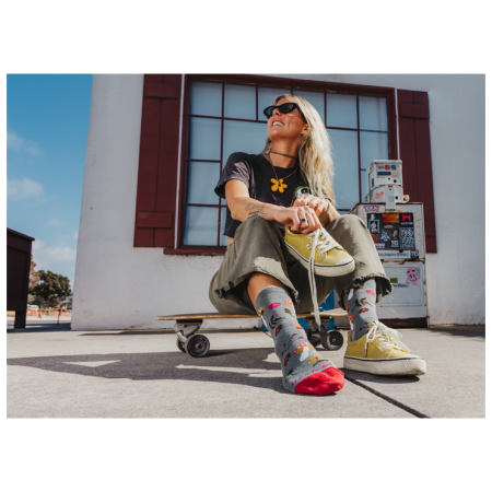 Дамски чорапи Darn Tough Shroom Bloom Crew Lightweight