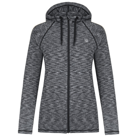 Дамски пуловер Loap Margit черен TapShoeMelange