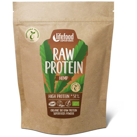 Протеин на прах Lifefood PROTEIN BIO RAW коноп 450 г
