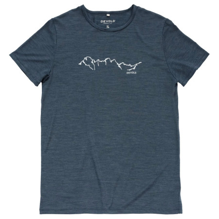 Мъжка тениска Devold Active "Skyline" Tee Man тъмно син NIGHT