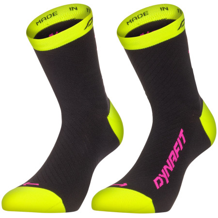 Чорапи Dynafit Trail Mid Sk жълт black out ULTRA YELLOW/5A30