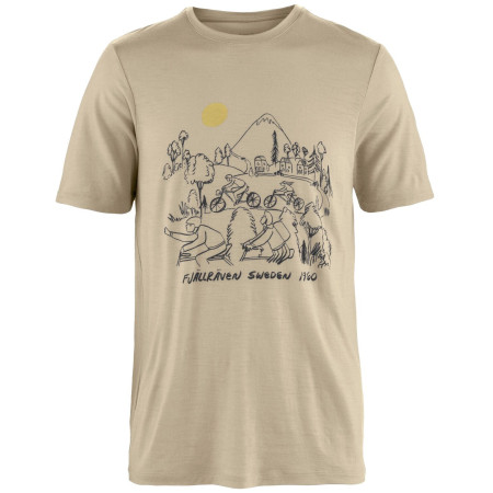 Мъжка тениска Fjällräven Hoja Lugnt Wool T-shirt M
