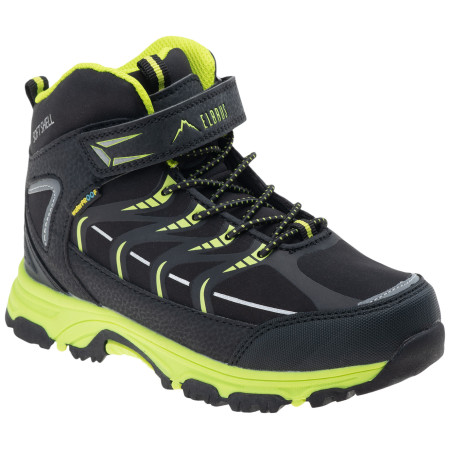 Детски обувки Elbrus Savas Mid Wp Jr черен/жълт Black/Lime/Silver