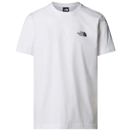Мъжка тениска The North Face M Mountain Sketch Ss Tee бял Tnf White