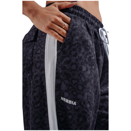 Дамски анцуг Nebbia Baggy Leopard Sweatpants Primal