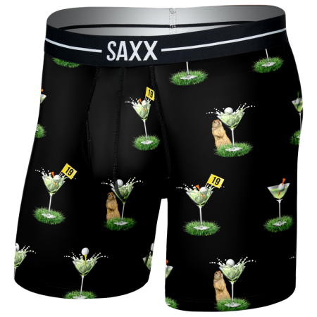 Боксерки Saxx Volt Breathable Mesh Boxer Brief черен my handicap-black