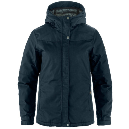 Дамско зимно яке Fjällräven Stina Padded Jacket W тъмно син Dark Navy