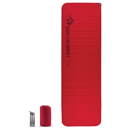 Самонадуваема постелка Sea to Summit Comfort Plus Self Inflating Mat Rectangular L червен