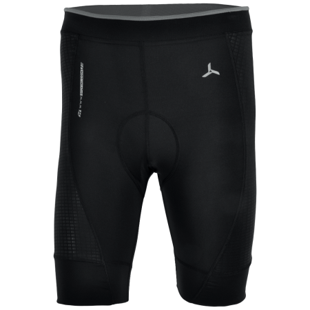 Мъжки къси панталони за колоездене Silvini FORTORE MP1003 черен Black