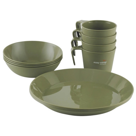 Комплект за храна Easy Camp Moss 4 Dine Set зелен