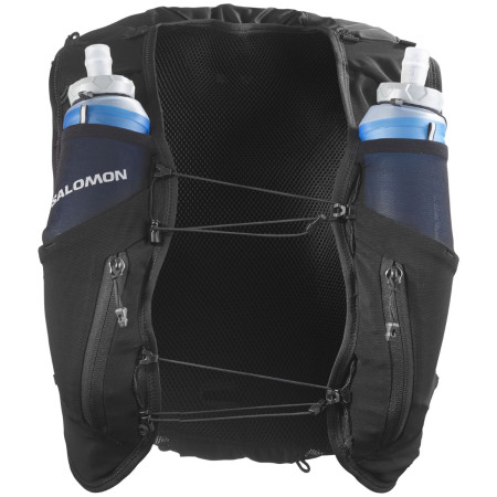 Жилетка за бягане Salomon Adv Skin 12 W черен BLACK / Asphalt