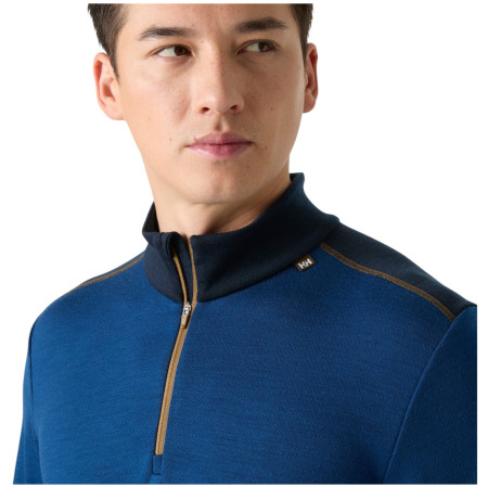 Функционална мъжка тениска Helly Hansen Lifa Merino Midweight 1/2 Zip