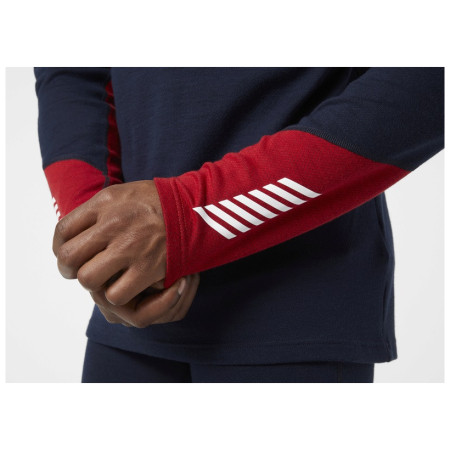Мъжка функционална тениска Helly Hansen Lifa Merino Midweight 1/2 Zip