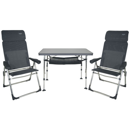 Къмпинг комплект Crespo Classic Set AL-213 тъмно сив