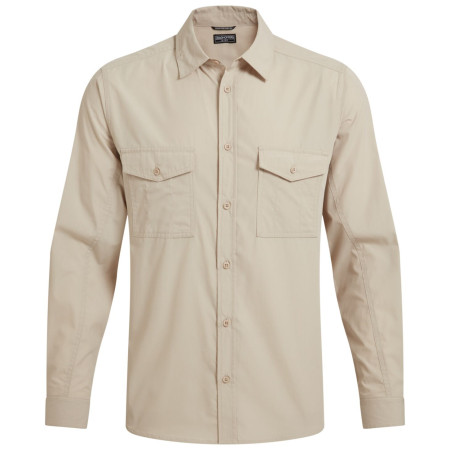Мъжка риза Craghoppers Kiwi II LS Shirt бежов Oatmeal
