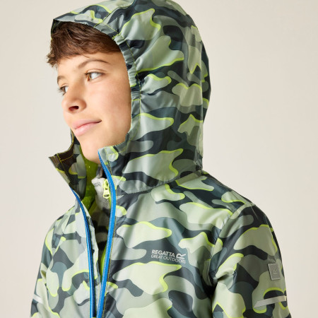 Детско яке Regatta Printed Lever II DkStrCamGr