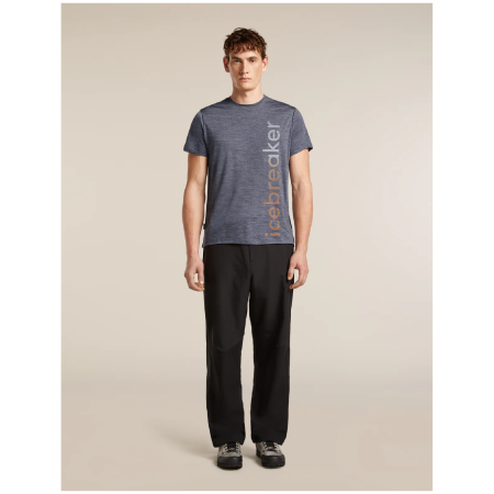 Функционална мъжка тениска Icebreaker Merino Blend 125 Cool-Lite™ Sphere SS Tee IB Vertical