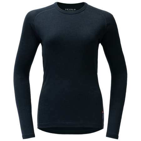 Дамска функционална блуза Devold Adventure Merino 190 Shirt Wmn тъмно син Ink