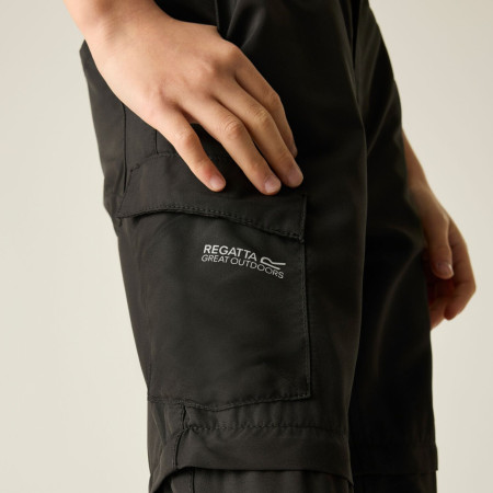 Детски панталони Regatta Sorcer Z/O Trousers III Black