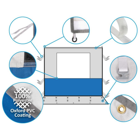 Странична стена Brunner Sidewall Set Sunny Van Roof