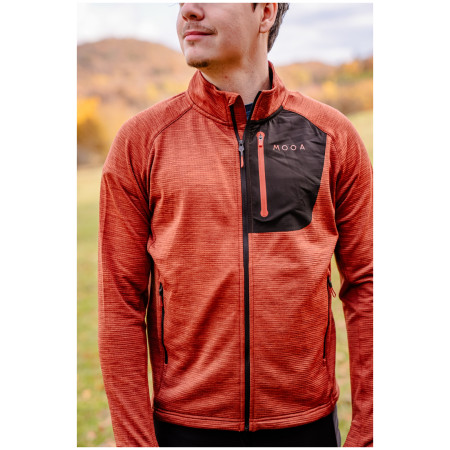 Мъжки суитшърт MOOA Nyore Grid 220