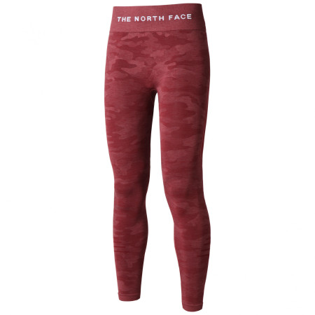 Дамски клин The North Face W Ma Lab Seamless Bottom - Eu червен Wild Ginger/Cordovan