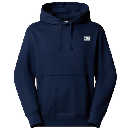 Мъжки суитшърт The North Face M Mountain Logo Relaxed Hooded Sweatshir тъмно син Summit Navy