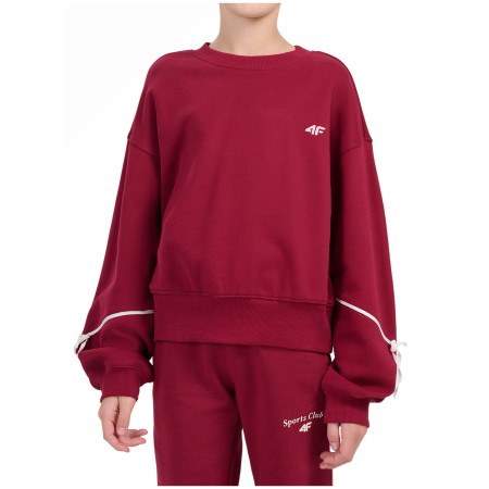 Детски суитшърт 4F Sweatshirt F2696 Burgundy винен Burgundy