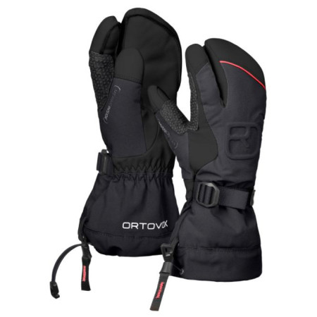 Дамски ръкавици Ortovox Freeride 3 Finger Glove черен BlackRaven