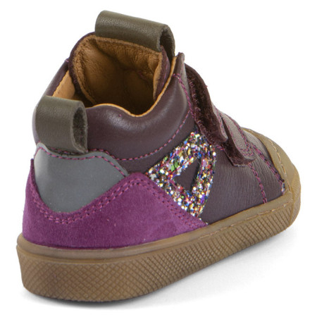 Детски обувки Froddo Rosario High Top Dark Bordeaux