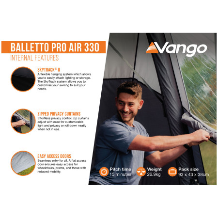 Форселт Vango Balletto Pro Air 330