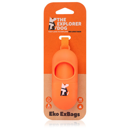 Дозатор за торбички за кучешки отпадъци Explorer Dog Zásobník s 1 rolí